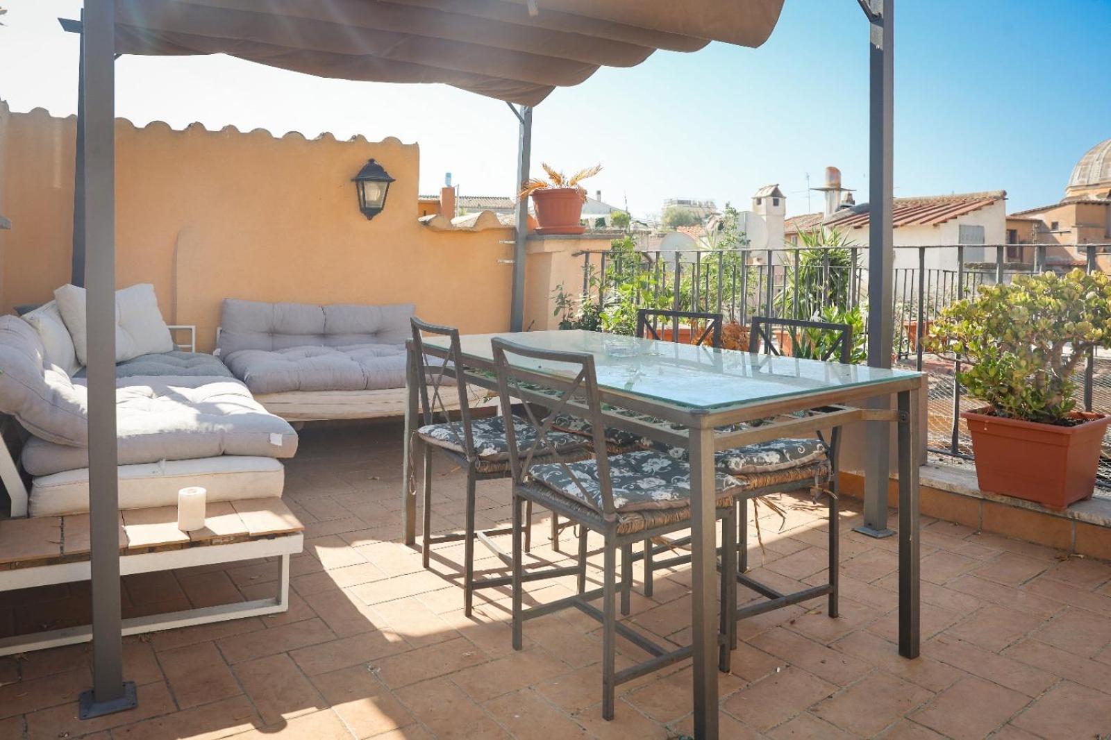 Navona,Campo De Fiori Roof Top House 로마 외부 사진