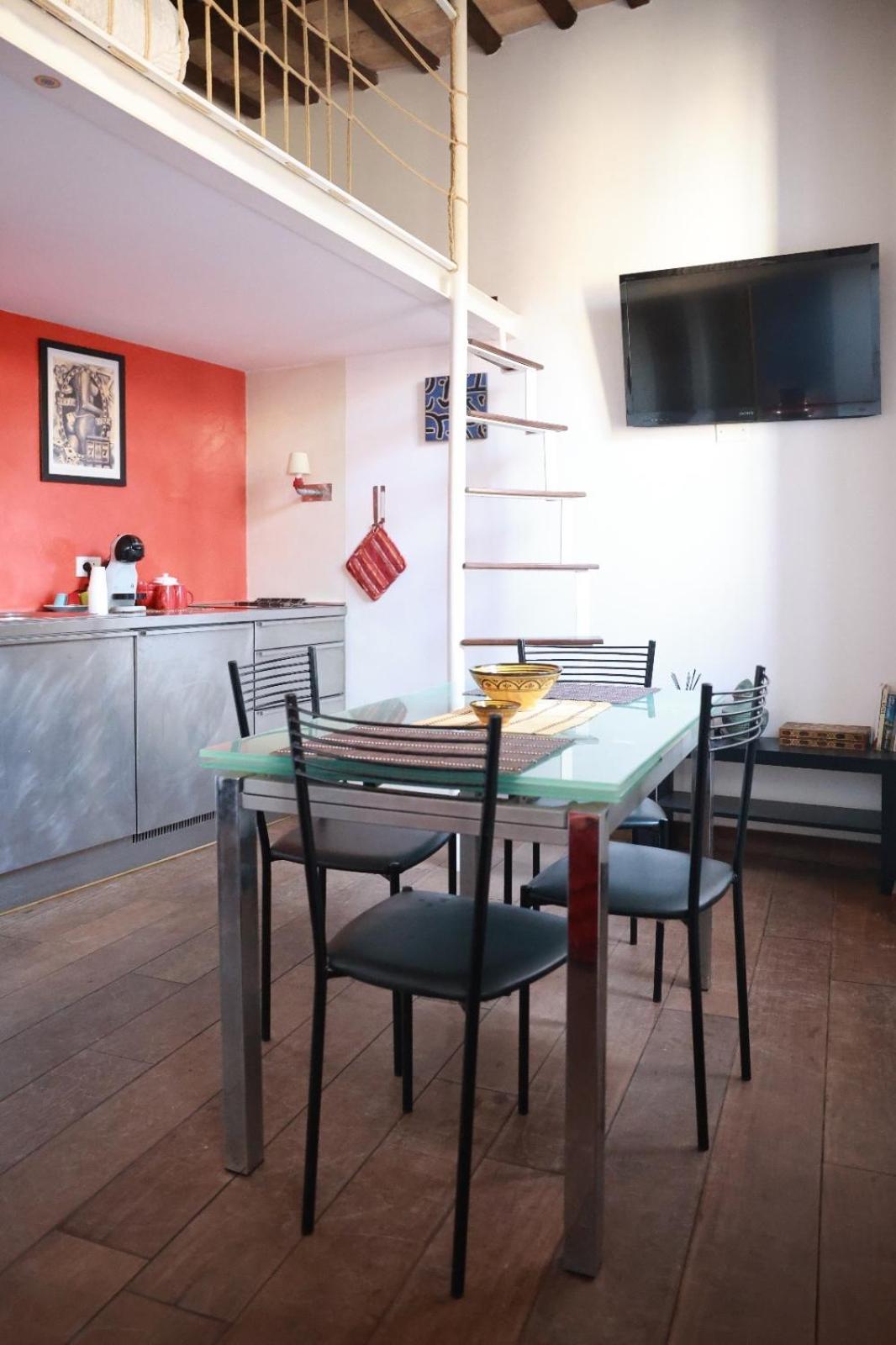 Navona,Campo De Fiori Roof Top House 로마 외부 사진