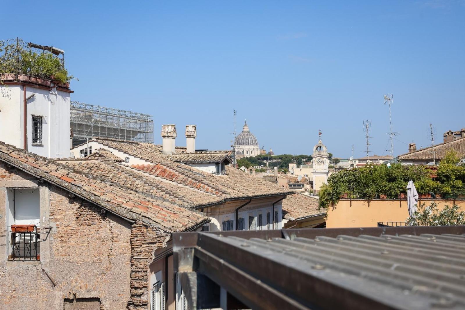 Navona,Campo De Fiori Roof Top House 로마 외부 사진