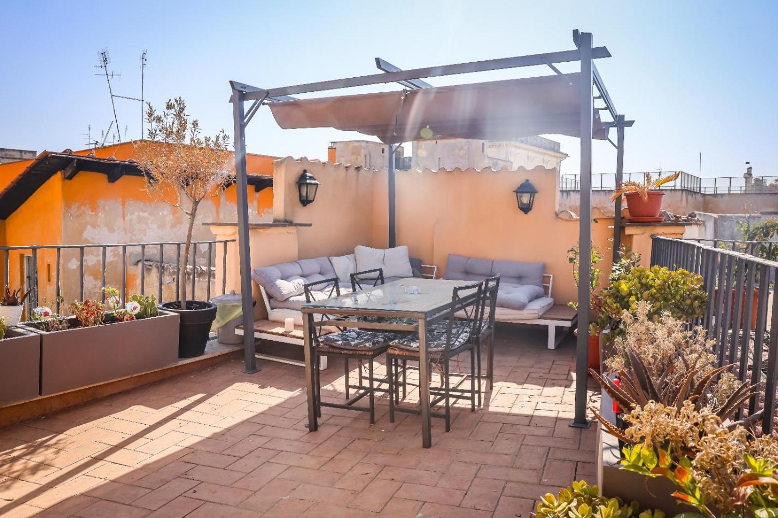 Navona,Campo De Fiori Roof Top House 로마 외부 사진