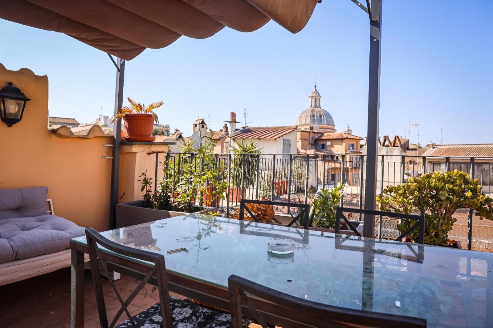 Navona,Campo De Fiori Roof Top House 로마 외부 사진